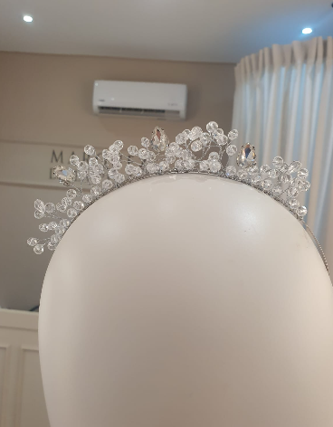 Tiara muranos ojo caballo